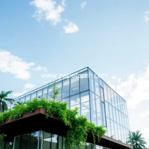 Artistic representation for Builder Merchants News Five green construction trends for 2025