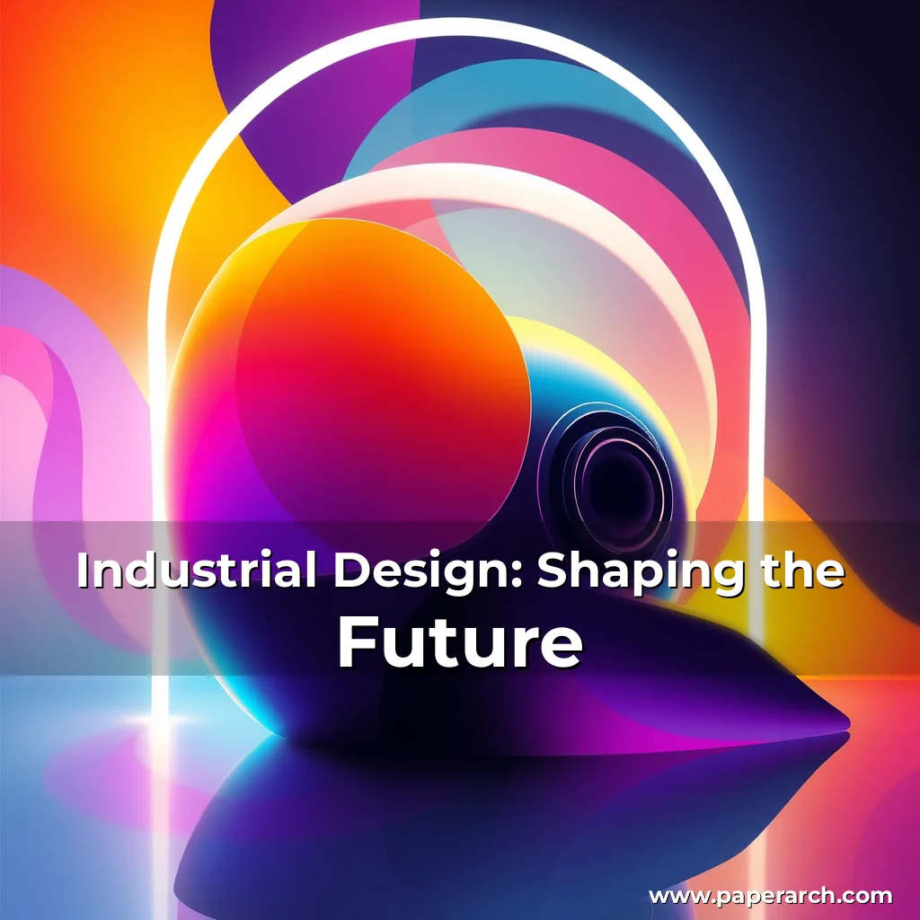 Artistic representation for Industrial Design: Shaping the Future