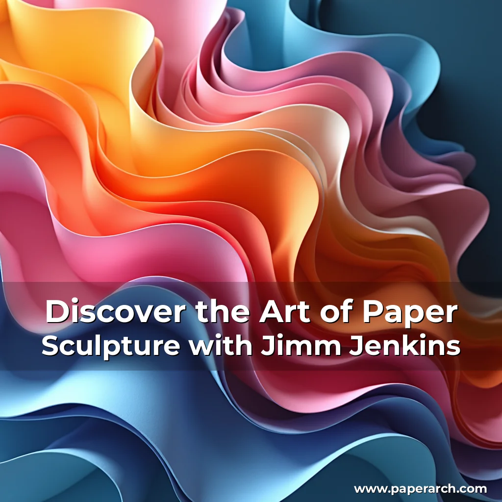 Artistic representation for Discover the Art of Paper Sculpture with Jimm Jenkins