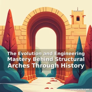 Artistic representation for The Evolution and Engineering Mastery Behind Structural Arches Through History