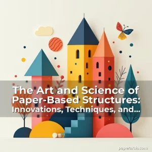 Artistic representation for The Art and Science of Paper-Based Structures: Innovations, Techniques, and Cultural Significance