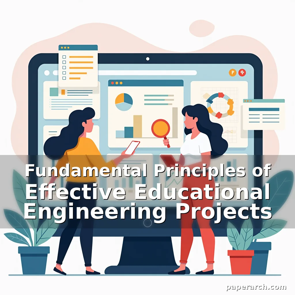 Read more about the article Fundamental Principles of Effective Educational Engineering Projects