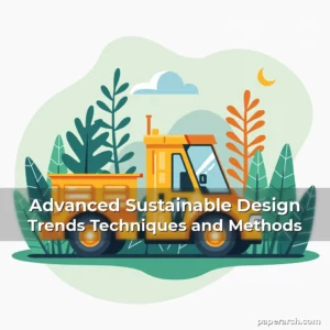 Read more about the article Advanced Sustainable Design Trends Techniques and Methods
