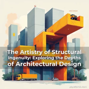 Read more about the article The Artistry of Structural Ingenuity: Exploring the Depths of Architectural Design